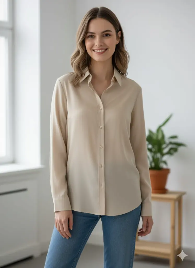 Oversized Flowing Shirt