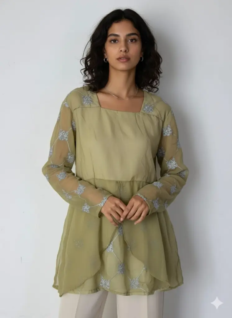 The Olive Blossom Tunic