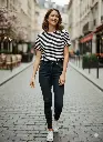 The Everyday Stripe Tee